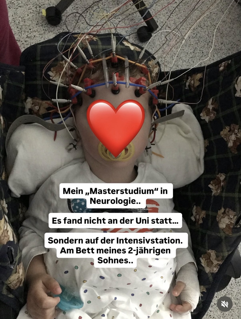 Auf der Intensivstation, am Bett meines zweijährigen Sohnes